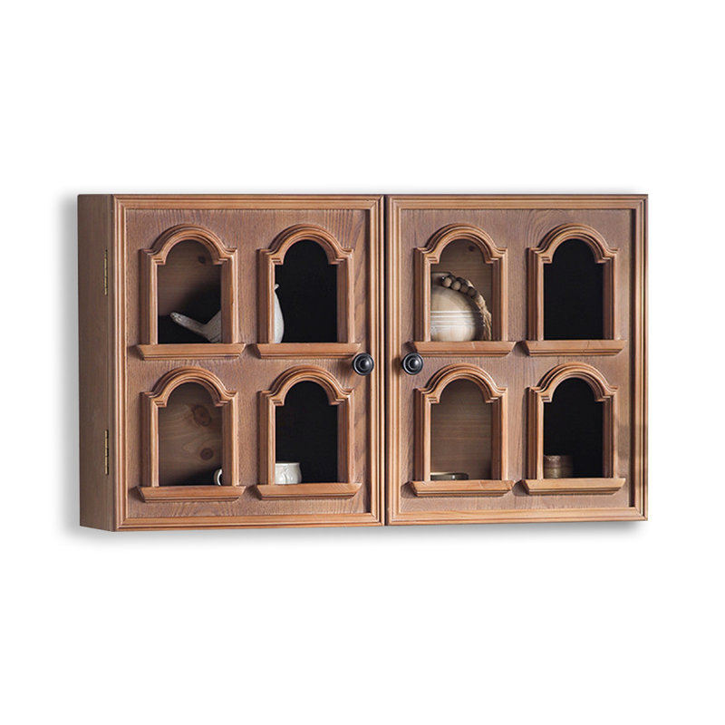 Sollox912221981565&Size 2 -Piece Accent Shelf, H 18,50 po x L 31,50 po x l 6,89 po