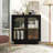 Havan Storage Cabinet with Acrylic Door for Living Room, Dining Room, Study-1775644020