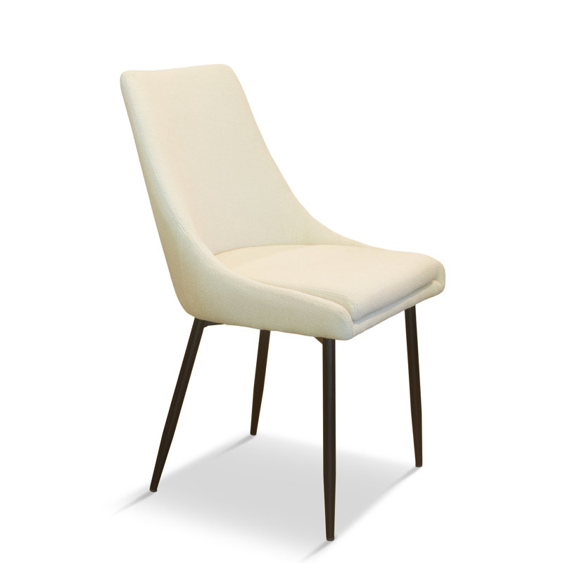 Chaise de salle à manger Meilynn, ensemble de 2, Ivoire