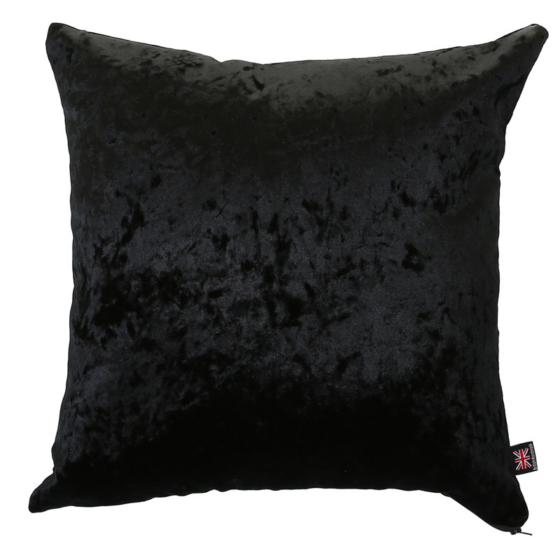Square Cushion, Small, Black