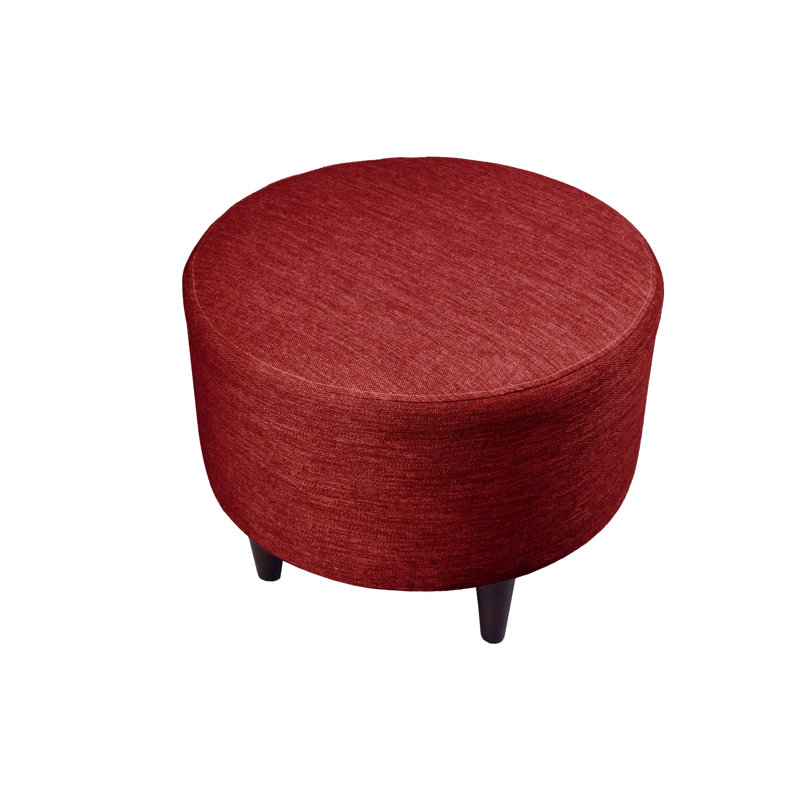 Repose-pieds rond 22 po Zaylee, Rubis