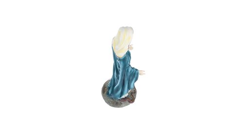 Design Toscano Blessed Virgin Mary Statue, Small 30.5 cm Figurin Figurine,  Bonded Marble Polyresin, White : : Home