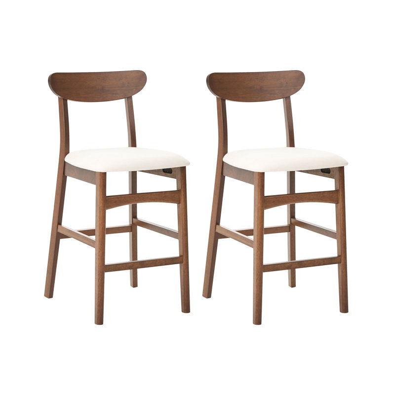 Troulloi Upholstered Bar Stool