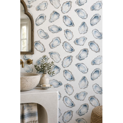 Seashell Wallpaper Watercolor Shell Pattern