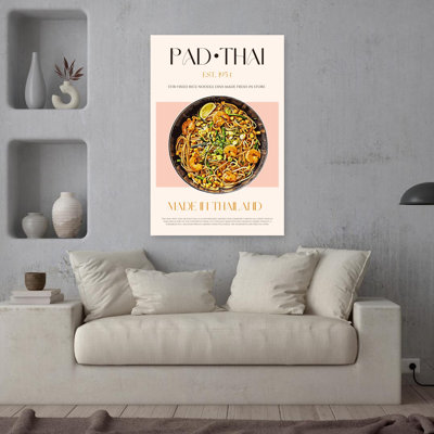 Art mural contemporain, "Shrimp Pad"