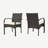 Outdoor Wicker Wicker Armchair,Dining Chair Set Of 2-2109679868-2109679870