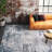 Acad Abstract Contemporary Performance Blue/Gray/Ivory Rug-327292370