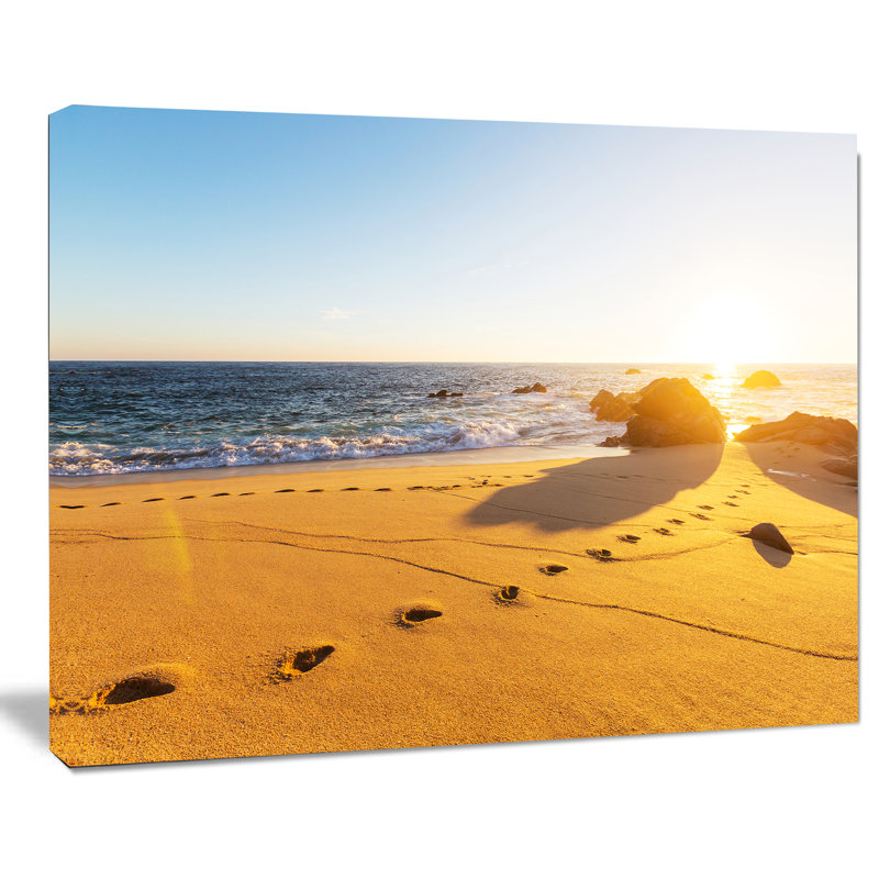 « large », reproduction de photo sur toile tendue, "surface sable moderne", H 20 po x l 20 po x P 1 po