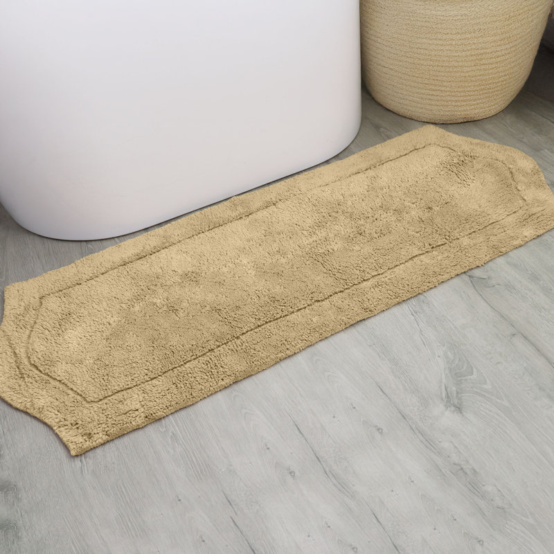 Tapis pour salle de bain Morissette, L 22 po x L 60 po, Lin lin