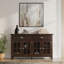 Buffet en bois massif de 60 pouces de large