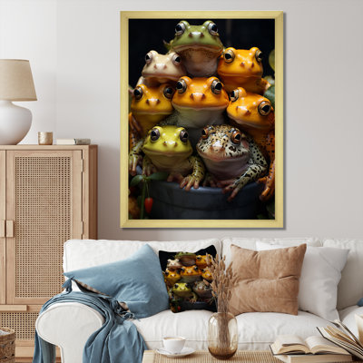 Maecyn " Animal Frog Family III "