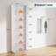 181.4cm H x 54.9cm W Bookcase-1731207019