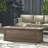 50,000 Propane Fire Pit, 56''. Brown Wood-like Aesthetic. Lightweight Concrete, No Assembly, Enhance Your Outdoor Leisure Time 55.08''x18.86'' Fireplace, Propane. Wood Pattern. Decorate Life