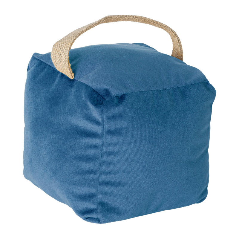 Fabric Draught Excluder, Blue