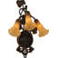 3 - Light Armed Sconce