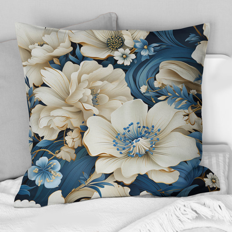 Motif cachemire côtier - Coastal Breeze, H 16 po x l 16 po