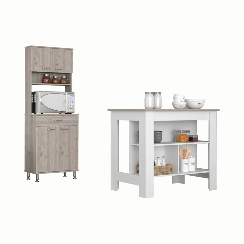 Versatile 8-Shelf Kitchen Storage Set for All Cooking Needs