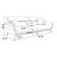 Canapé modulaire kaki en cuir véritable-776893379-776893378