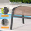 Ensemble de 2 repose-pieds d'extérieur empilables Wittig-296454858