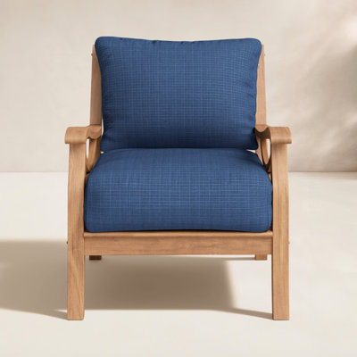 Brunswick Teak Patio Lounge Chair