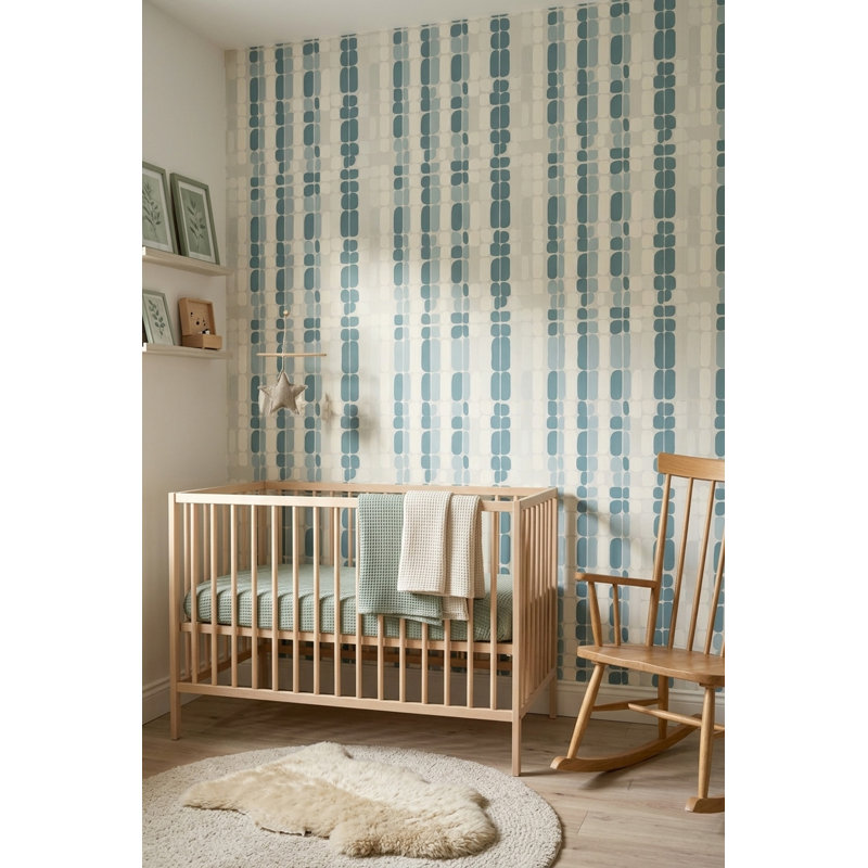 Papier peint sur fond blanc, Peler et coller