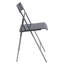Chaise d'appoint pliante en acrylique Tabris Modern-1608004592
