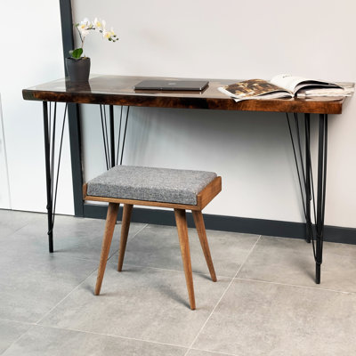 Jabed Ottoman Stool for Living Room Piano Bench Functional Footstool Bench