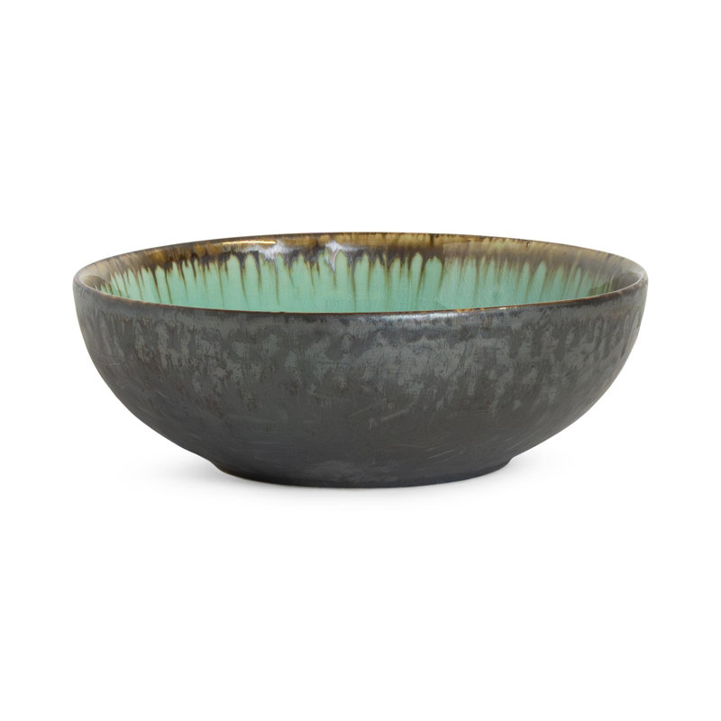 Emerald Shallow Bowl