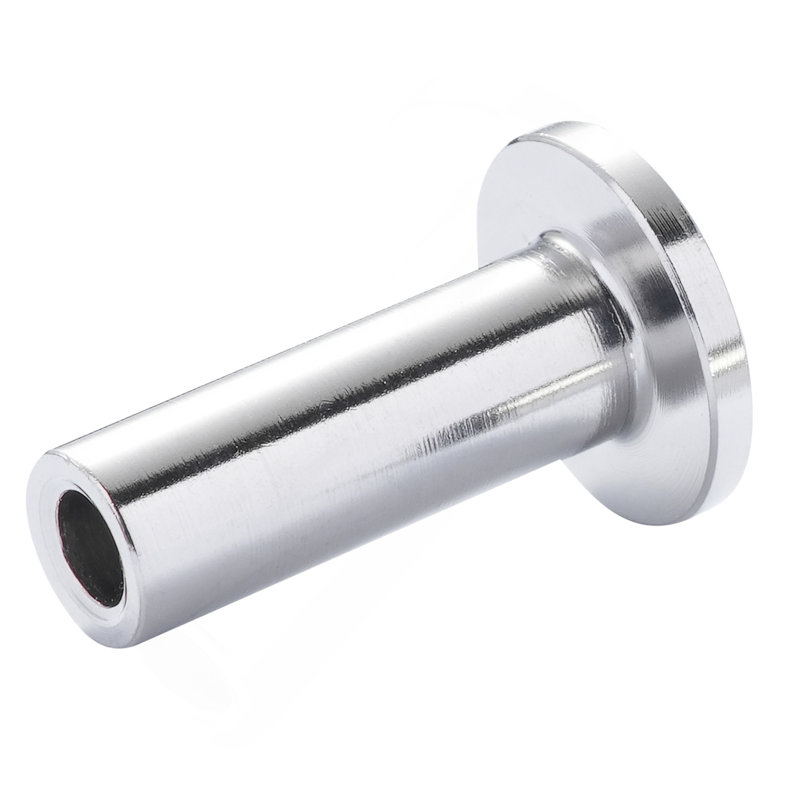 Paquet de 121 manchons de protection en acier inoxydable T316 pour balustrade en câble métallique de 1/8 po, bricolage balustrade de qualité marine T316, livré avec une mèche gratuite, argent