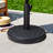 Tyleia 45 Lb. Concrete Free Standing Umbrella Base, Black