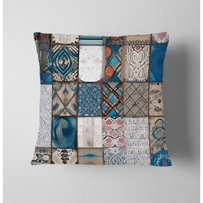 Coussin décoratif, Housse de coussin seulement - sans coussin, H 16 po x l 16 po