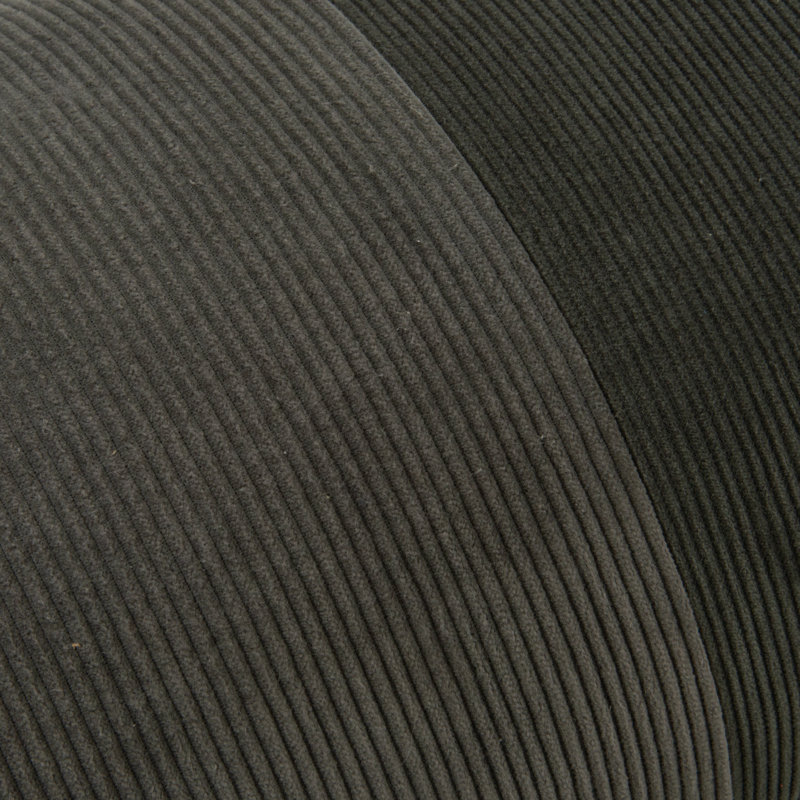  Cotton Velvet Throw Pillow, Gray