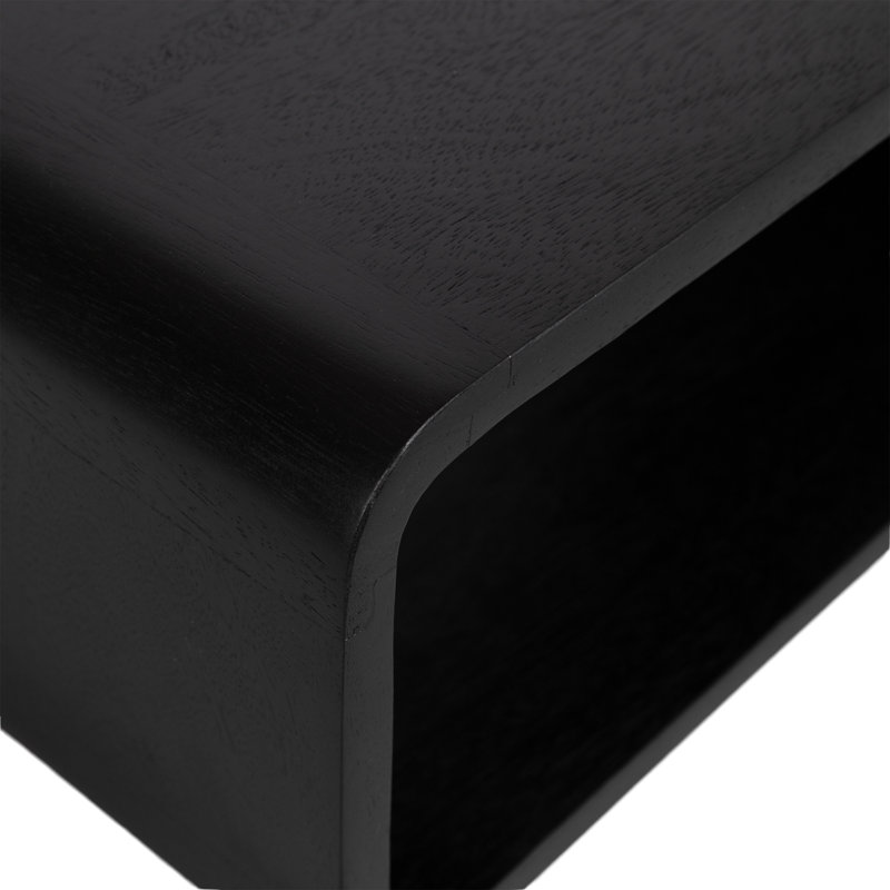 Wood Floating Side Table