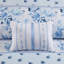 Édredon en microfibre pour lit simple / simple TG, magnifique rayure à motif floral, 2 taies décoratives et coussins décoratifs, literie lavable à pois, motif rayé charmant, rembourrage, textile lavable-120478811