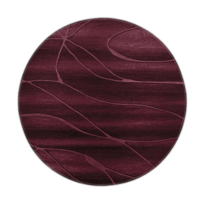 Tapis rouge abstrait intérieur et extérieur