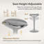 Tabouret de bureau Nouhaus Poise-725649303
