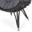 CHAISE EN ARGENT DE SANTINO