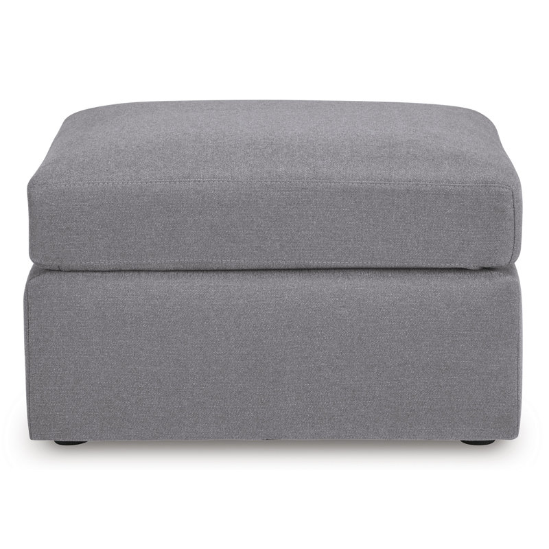 Modmax Oversized Accent Ottoman, Gray