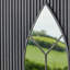 Metal Oval Wall Mirror