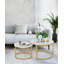 Ensemble de tables basses gigognes The Aura