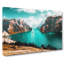 Lake Between The Mountains - Wrapped Canvas-55365650