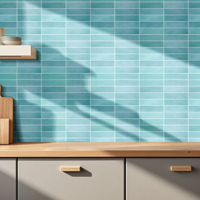10Pcs Self-Adhesive Wall Tile Stickers
