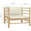 Chaise longue avec coussins 5 pièces Knighton