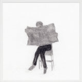 I Read The News Today By Simon Schneiderman - Framed Wall Art