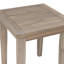 Amina Outdoor Solid Acacia Wood Side Table