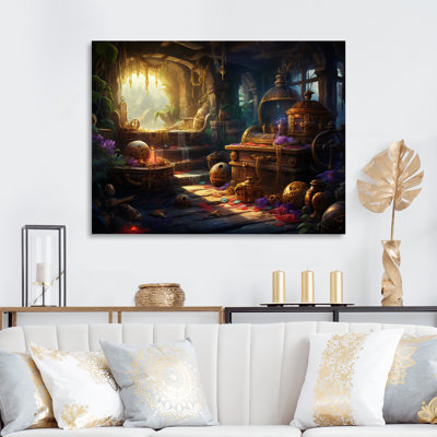 Pirate Treasure Cove, reproduction d'art sur toile