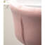 2 pièces en rose - hauteur réglable et pivotante, siège rembourré, design moderne avec repose-pieds confortable et 2 chaises élégantes-1469229938