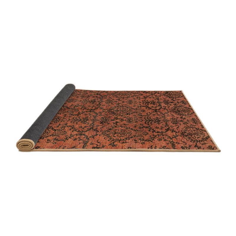 Tapis abstrait moderne 4209, Rond 7 pi
