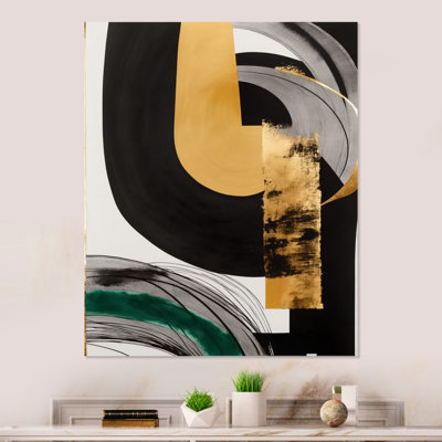 " Modern Green Art Deco II "