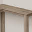 Table d'appoint, console, vestibule, étroit, d'angle, stratifié brun, contemporain, moderne-1348565929